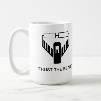 "Trust The Beard" Logo Mug