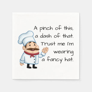 Trust the Chef Napkin