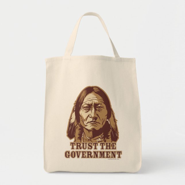 Trust The Government Tote Bag (Front)