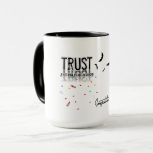 Trust The Journey Coffee Mug - Inspirational Ceram