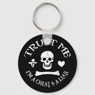 Trust the Pirate Key Ring