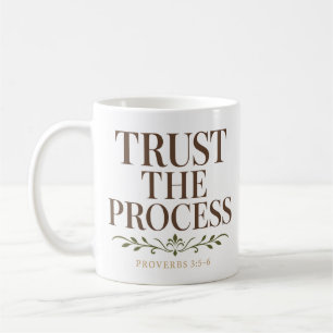Trust The Process Daily Faith Devotional Coffee Mug