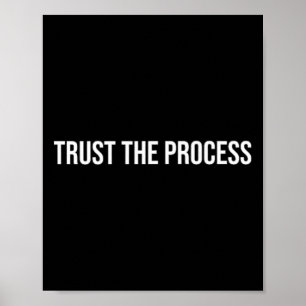 Trust The Process, Mental Health Therapy _1  Poster