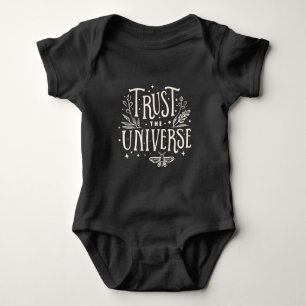 Trust the universe baby bodysuit