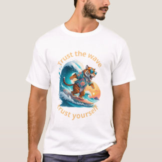 Trust the wave, trust yourself T-Shirt