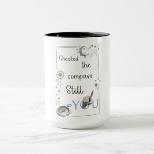 Trust Your Inner Compass. Self Care Afirmation Mug