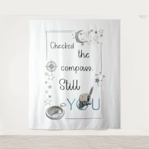 Trust Your Inner Compass. Self Care Afirmation Tapestry