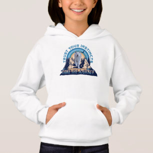 Trust Your Instincts Arctic Wolf Adventure Art