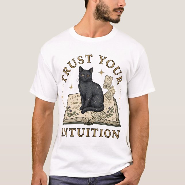 Trust Your Intuition Black Cat Book Top (Front)