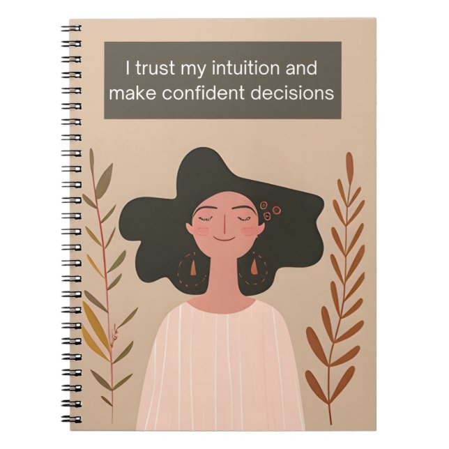 Trust Your Intuition Notebook (Front)