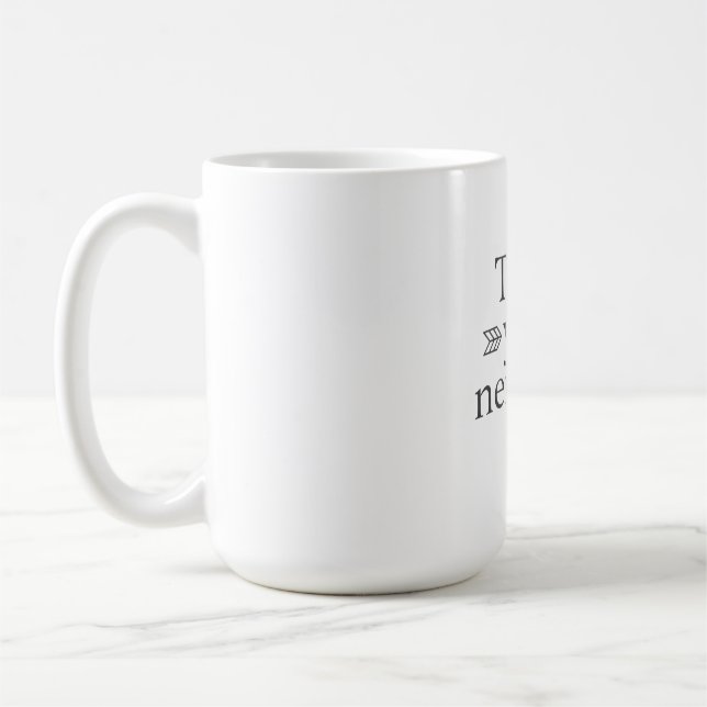 Trust Your Next Step Algorithm Mug (Left)