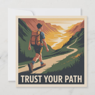 Trust Your Path Holiday Card