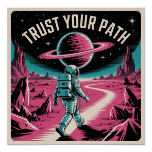 Trust Your Path Poster