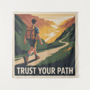 Trust Your Path Tapestry
