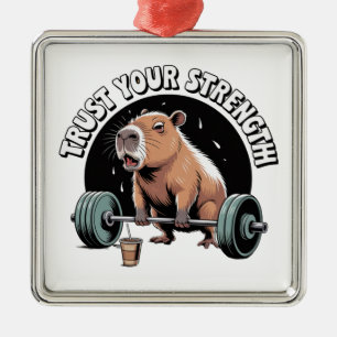 Trust Your Strength Metal Tree Decoration