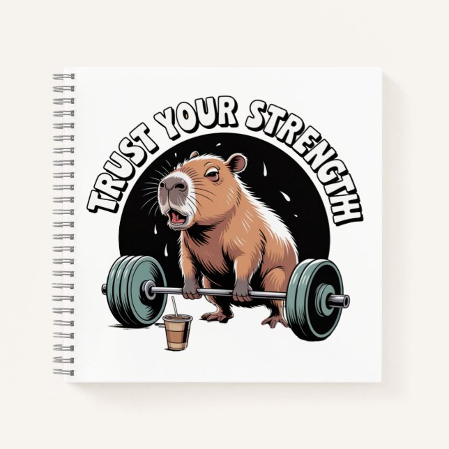 Trust Your Strength Notebook (Front)