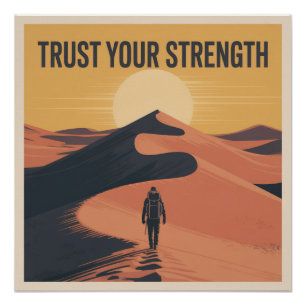 Trust Your Strength Poster