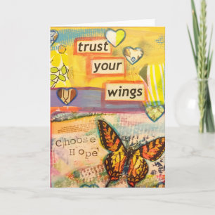 trust your wings card