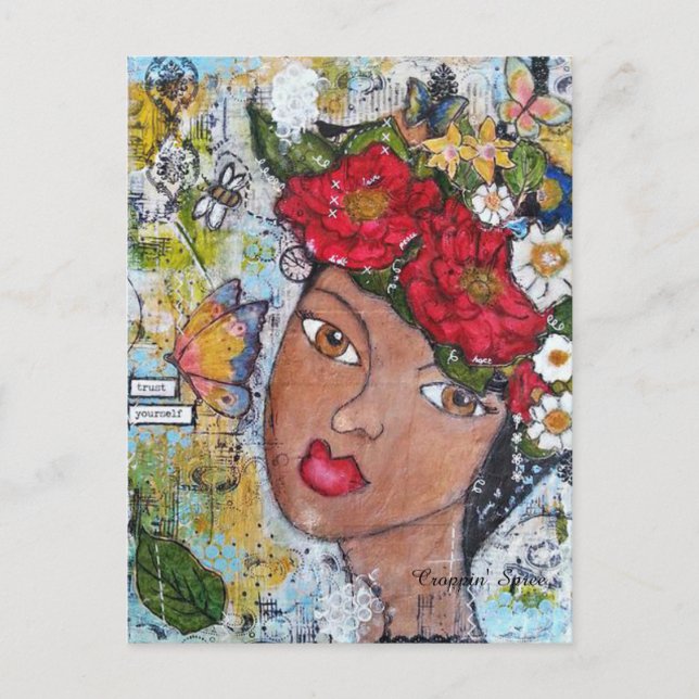 Trust Yourself Postcard (Front)