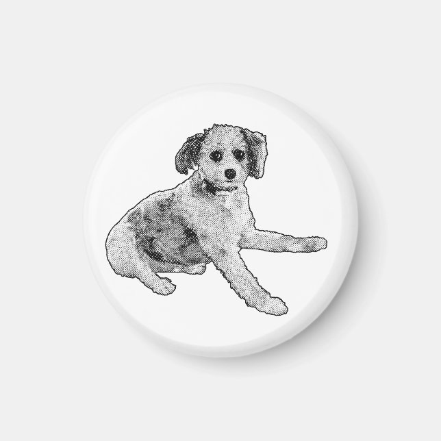Trustful Look, Quiet Glow Magnet (Front)