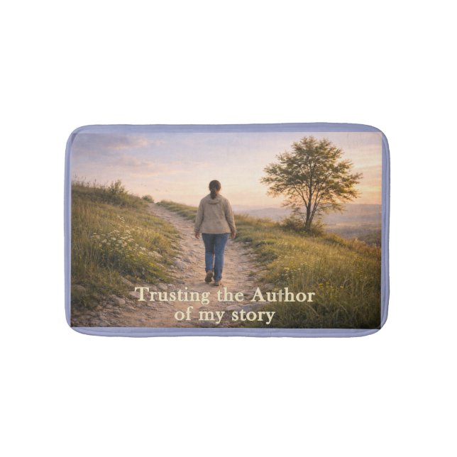 Trusting the Author Bath Mat (Front)