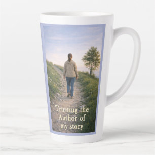 Trusting the Author Latte Mug