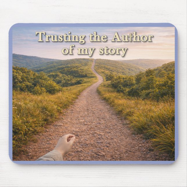 Trusting the Author Mouse Mat (Front)