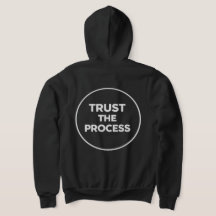 TrustTheProcess Minimalist Circle Typography women