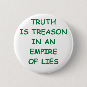 truth 6 cm round badge