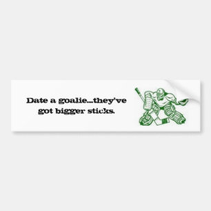 Truth about Goalies Bumper Sticker