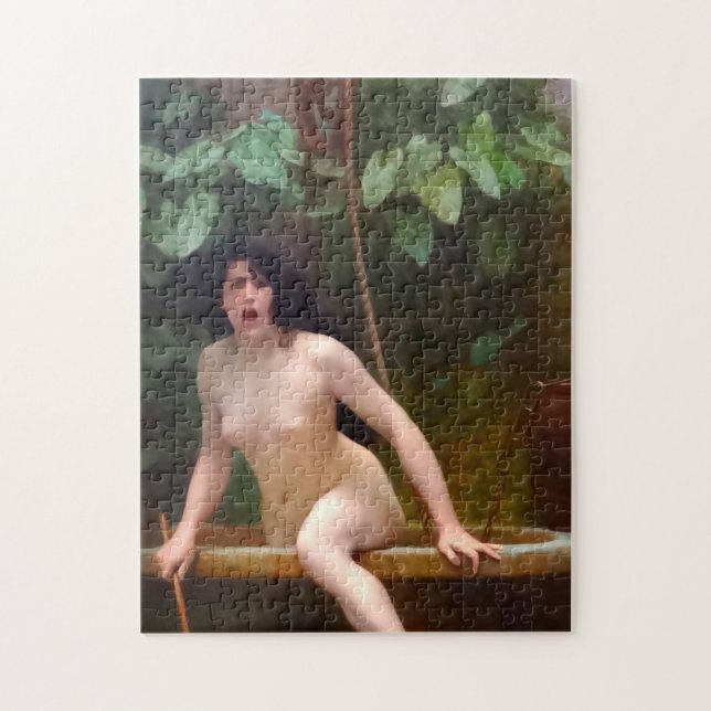 Truth Coming Out of Her Well - Jean-Leon Gerome Jigsaw Puzzle (Vertical)