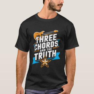 Truth in Strings – Minimalist Tee for Guitar Story