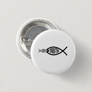 Truth is greater than Religion 3 Cm Round Badge