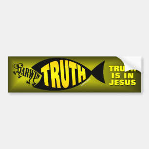 Truth is in Jesus Bumper Sticker