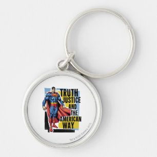 Truth, Justice Key Ring