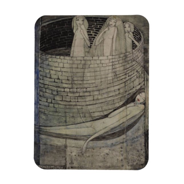 Truth Lies at the Bottom of the Well Magnet (Vertical)