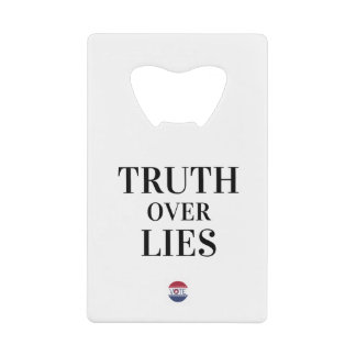 TRUTH OVER LIES