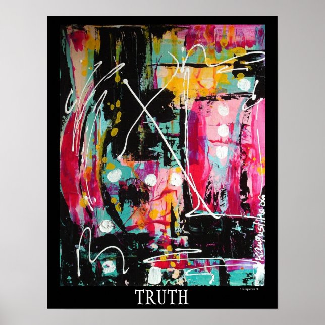 TRUTH Poster by Kathy Augustine (Front)