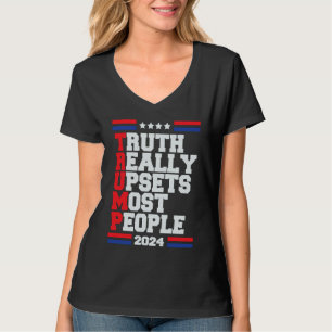 Truth Really Upsets Most People2024 T-Shirt