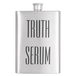 Truth Serum Hip Flask