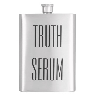 Truth Serum Hip Flask
