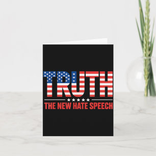 Truth The New Hate Speech Litical Correctness Usa  Card