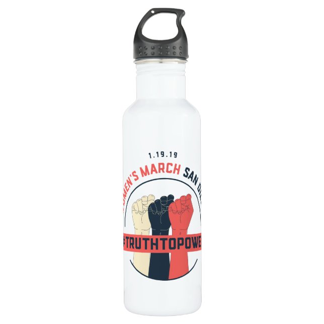 Truth to Power Water Bottle (Front)