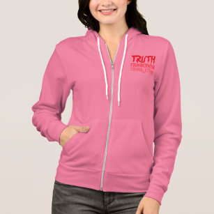 TRUTH TRANSCENDS PINK HOODIE