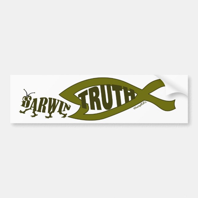 Truth Wins Bumper Sticker (Front)