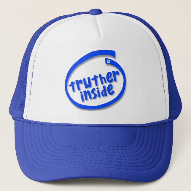 Truther Inside Trucker Hat (Front)