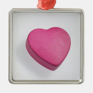 Try again heart candy metal tree decoration