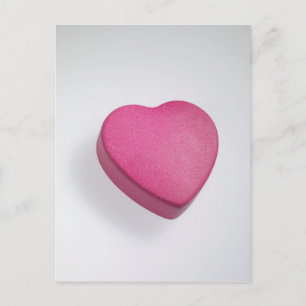 Try again heart candy postcard