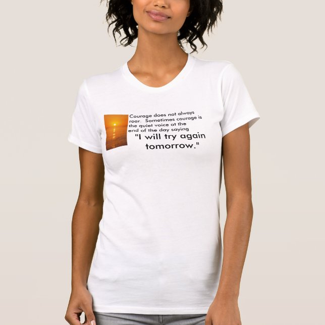 Try Again T-Shirt (Front)