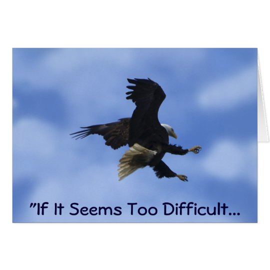 "TRY ANYWAY" EAGLE Series Card